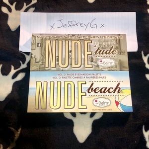 ♥️theBalm NUDE ‘tude/beach Eyeshadow Set♥️